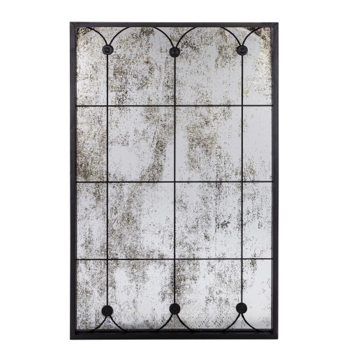 Lustro prostokątne patynowane Wiktoria 