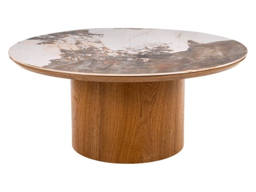 Stolik kawowy Malmo dąb h35cm    