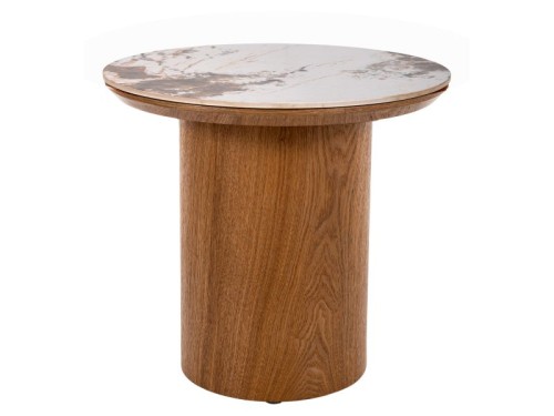 Stolik boczny Malmo dąb h50cm