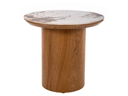 Stolik nowoczesny dębowy Malmo h50cm     