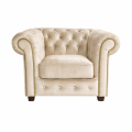 Fotel pikowany Chesterfield