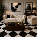 Fotel pikowany Chesterfield
