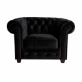 Fotel pikowany Chesterfield