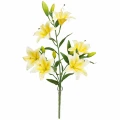 Bukiet sztucznych kremowych Lilli