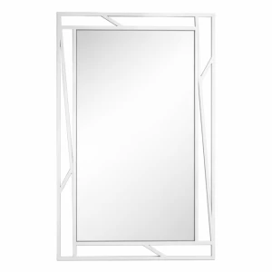 Lustro metalowe srebrne ZEGNA 