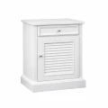Szafka nocna biała Hampton no1