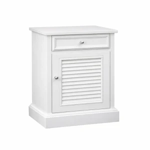 Szafka nocna biała Hampton no1  