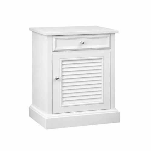 Szafka nocna biała Hampton no1  