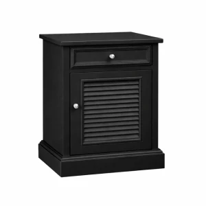 Szafka nocna czarna Hampton no1 