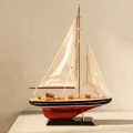MModel drewniany Jachtu h38cm