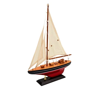 Model drewniany Jachtu  h38cm 