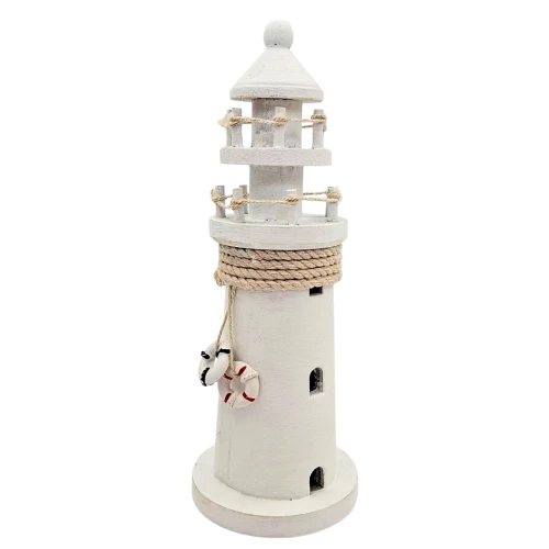Figurka Latarnia morska drewniana 25cm