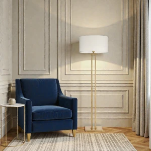 Lampa stojąca ATHENS F01767BR-WH