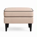 Pufa z kedrą w stylu modern classic Emanuel