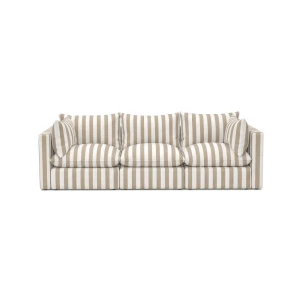 Sofa outdoor pasy biało beżowe Marbella 260 cm 