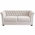 Sofa tapicerowana rozkładana Chesterfield Windsor 2 os