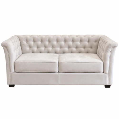 Sofa tapicerowana rozkładana Chesterfield Windsor 2 os
