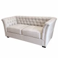 Sofa tapicerowana rozkładana Chesterfield Windsor 2 os