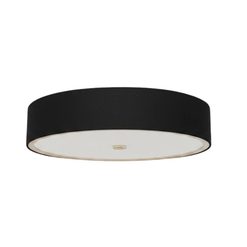 Plafon metalowy złoty Zalindro Gold Nero 74 cm