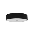 Plafon metalowy srebrny Zalindro Gold Nero 54 cm
