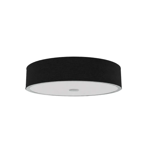 Plafon metalowy srebrny Zalindro Gold Nero 54 cm