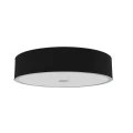 Plafon metalowy srebrny Zalindro Silver Nero 74 cm