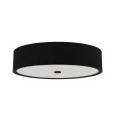 Plafon metalowy srebrny Zalindro Nero Nero 74 cm