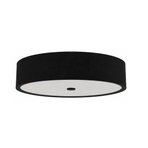 Plafon metalowy czarny Zalindro Nero Nero 74 cm  