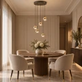 Lampa wisząca nowoczesna glamour Bolicina V Gold