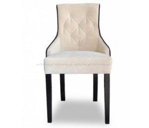 Krzesło pikowane z kedrą wybierz kolor Art Deco