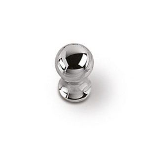 GAŁKA MEBLOWA METALOWA SREBRNA " OPIUM "