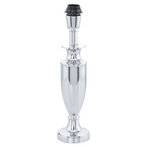Lampa stołowa srebrna Wera 42cm