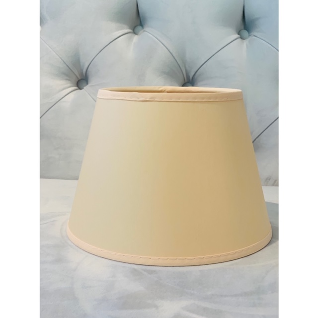 Abażur bawełniany stożek brzoskwiniowy CORAL CLASSIC 14CM
