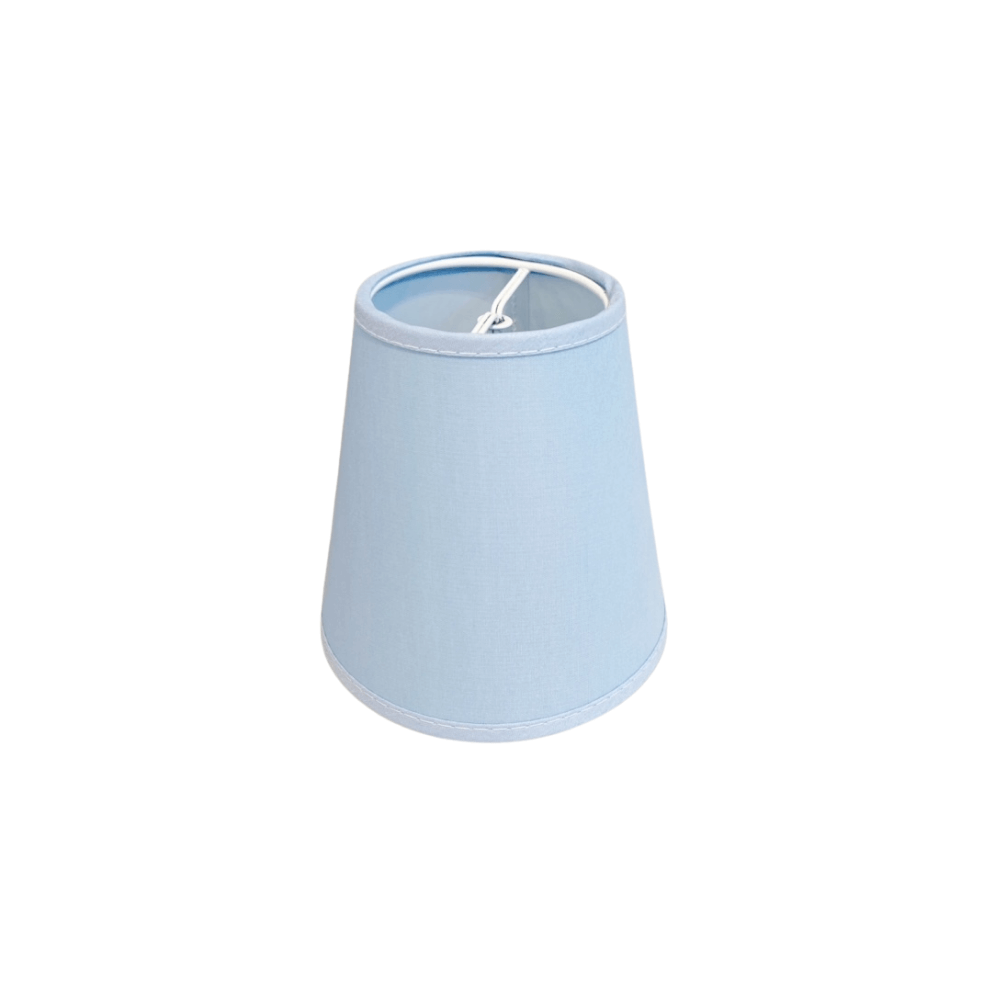 Abażur stożek bawełna Blue Classic Mini 11cm