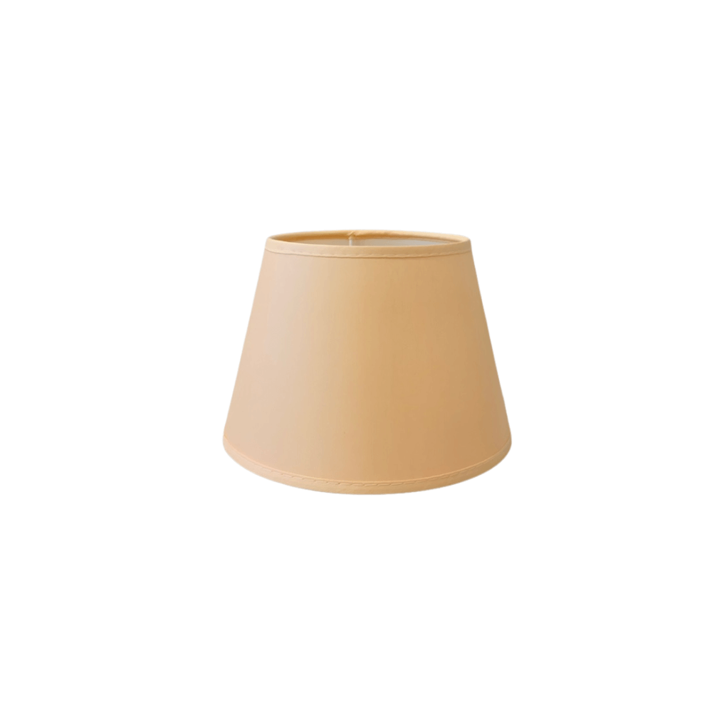 Abażur stożek bawełna coral peach Classic 14cm