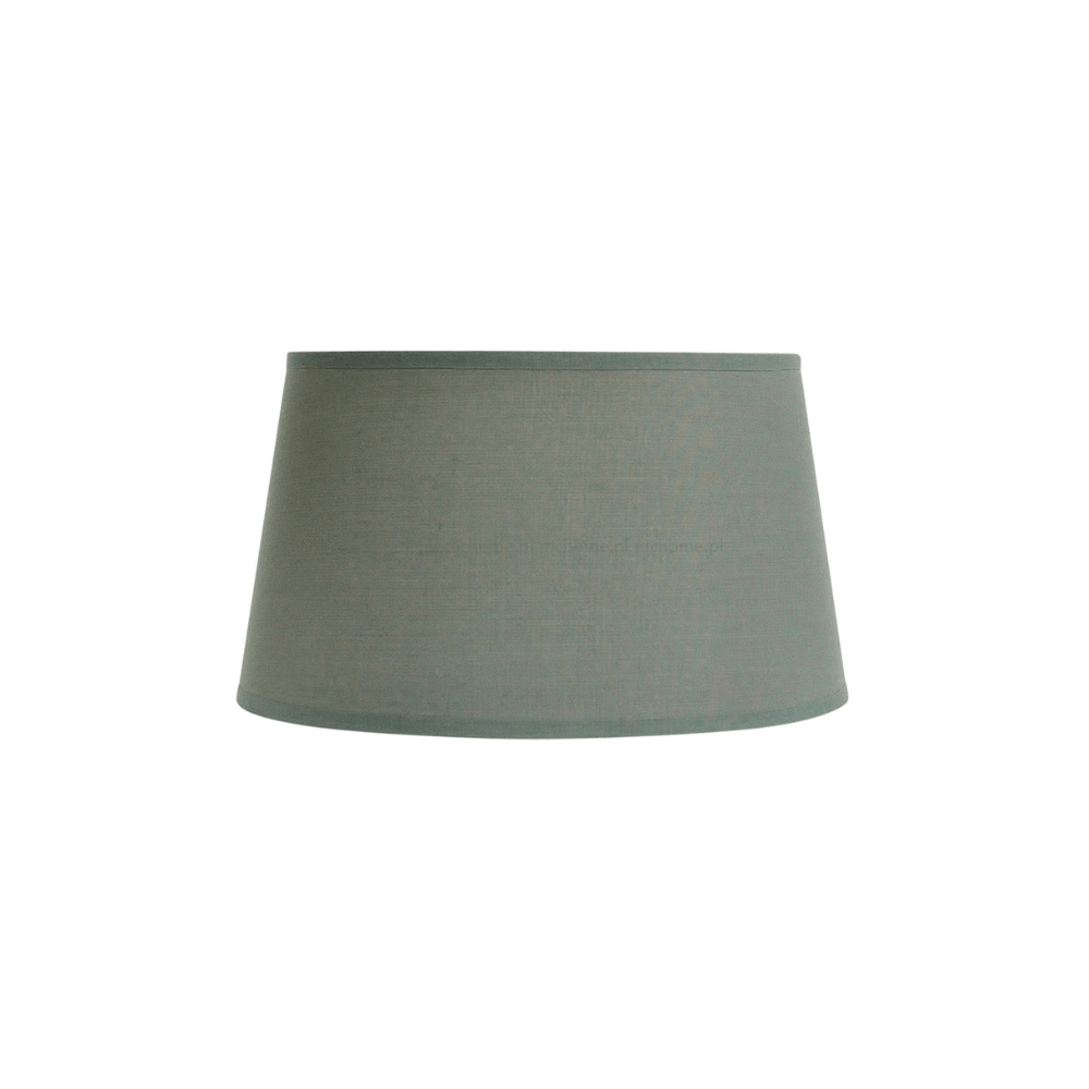 Abażur bawełniany owalny szary Classic 14,5cm