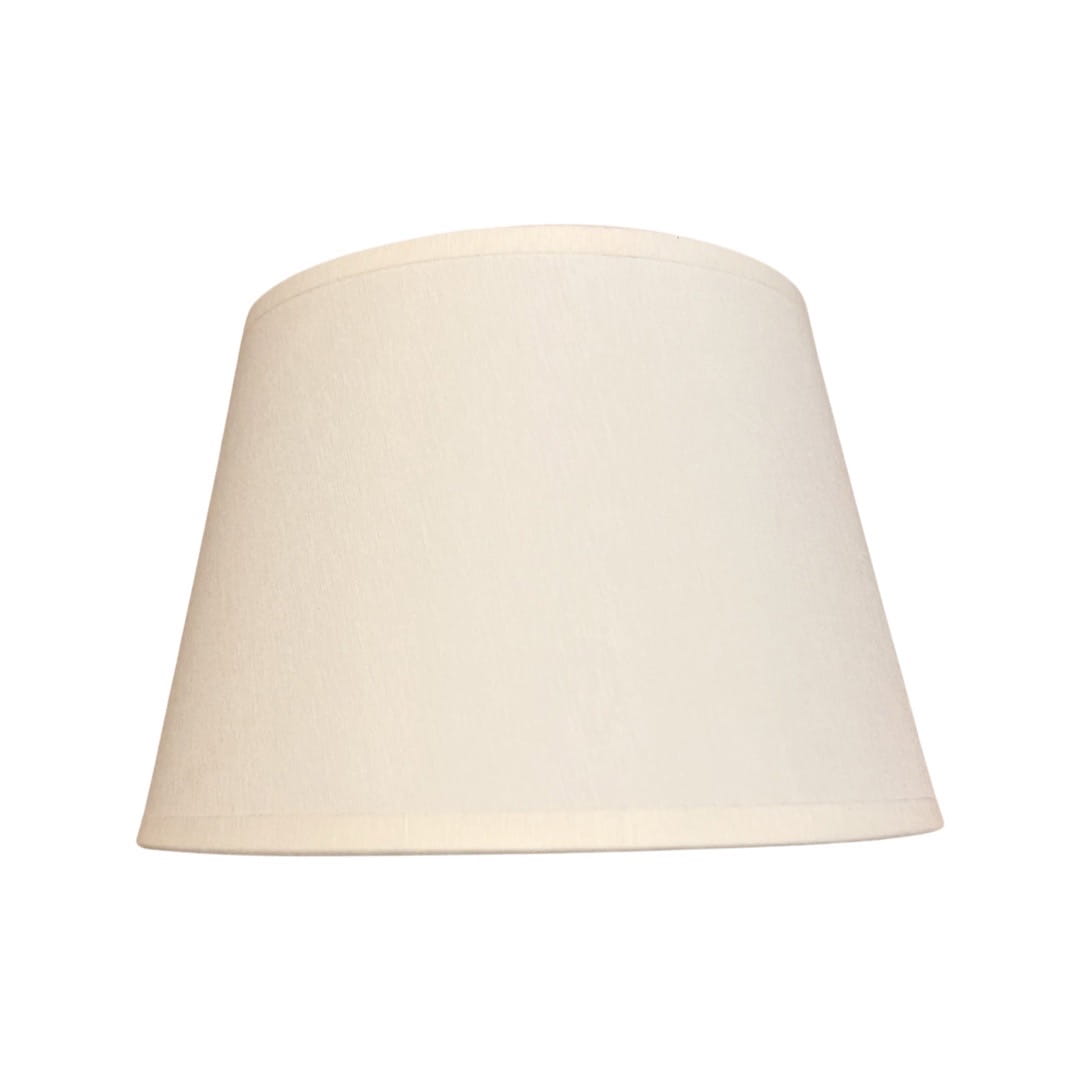 Abażur stożek biały do lampki stołowej Classic 13x20x14cm